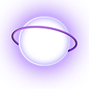 Nebula planet logo